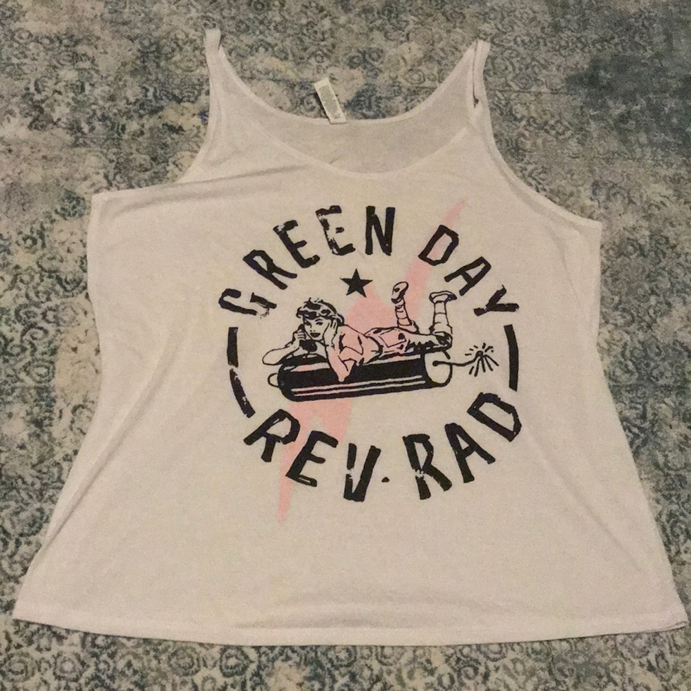 Green Day tour tank top size M